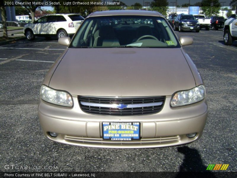 Light Driftwood Metallic / Neutral 2001 Chevrolet Malibu LS Sedan