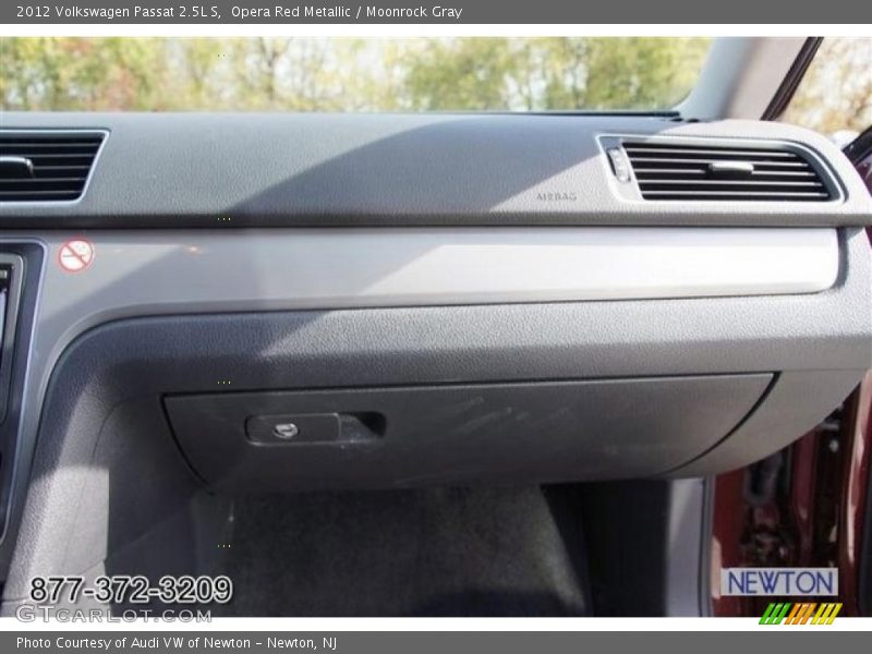 Opera Red Metallic / Moonrock Gray 2012 Volkswagen Passat 2.5L S