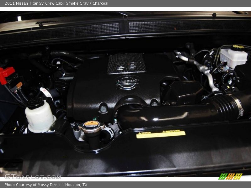 Smoke Gray / Charcoal 2011 Nissan Titan SV Crew Cab