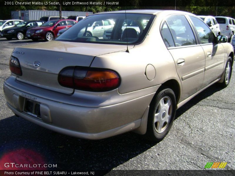 Light Driftwood Metallic / Neutral 2001 Chevrolet Malibu LS Sedan