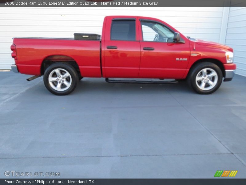 2008 Ram 1500 Lone Star Edition Quad Cab Flame Red