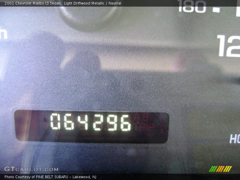 Light Driftwood Metallic / Neutral 2001 Chevrolet Malibu LS Sedan