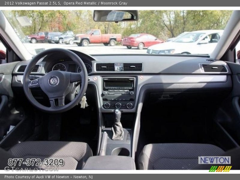 Opera Red Metallic / Moonrock Gray 2012 Volkswagen Passat 2.5L S