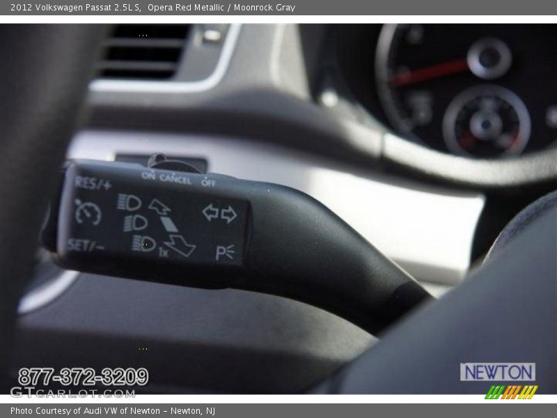 Opera Red Metallic / Moonrock Gray 2012 Volkswagen Passat 2.5L S
