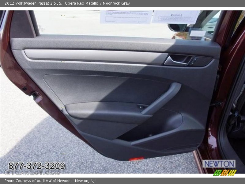 Opera Red Metallic / Moonrock Gray 2012 Volkswagen Passat 2.5L S