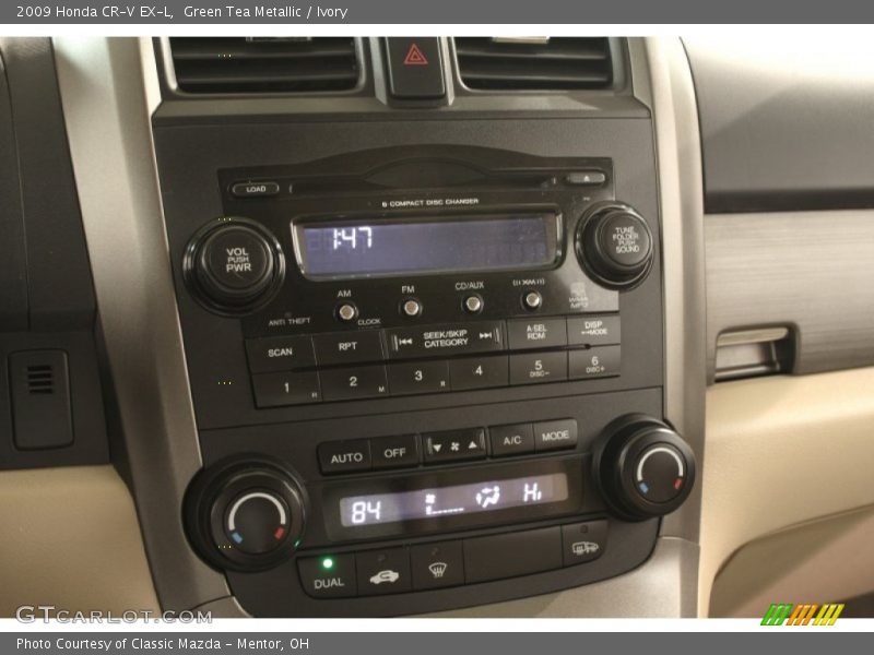 Green Tea Metallic / Ivory 2009 Honda CR-V EX-L