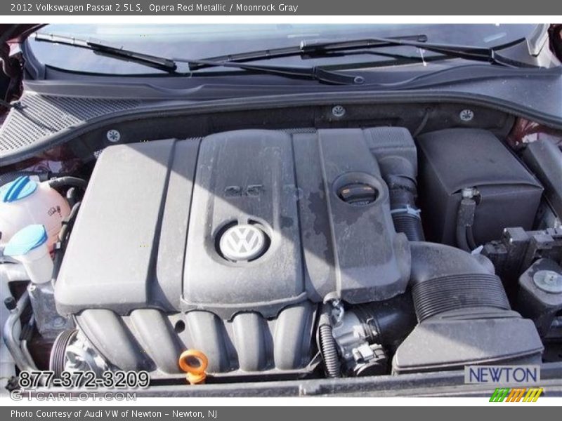Opera Red Metallic / Moonrock Gray 2012 Volkswagen Passat 2.5L S