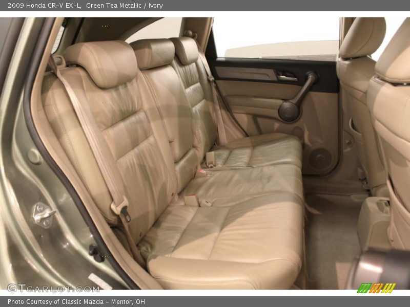 Green Tea Metallic / Ivory 2009 Honda CR-V EX-L