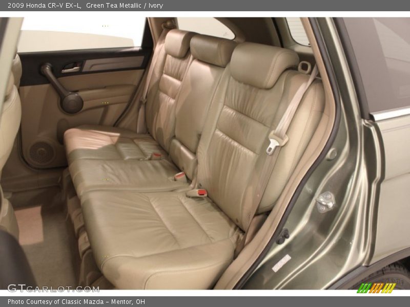 Green Tea Metallic / Ivory 2009 Honda CR-V EX-L