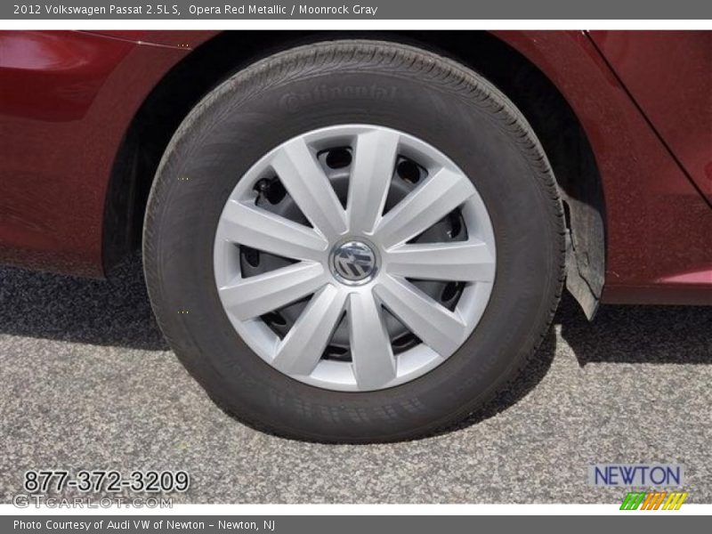 Opera Red Metallic / Moonrock Gray 2012 Volkswagen Passat 2.5L S