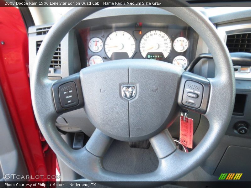  2008 Ram 1500 Lone Star Edition Quad Cab Steering Wheel