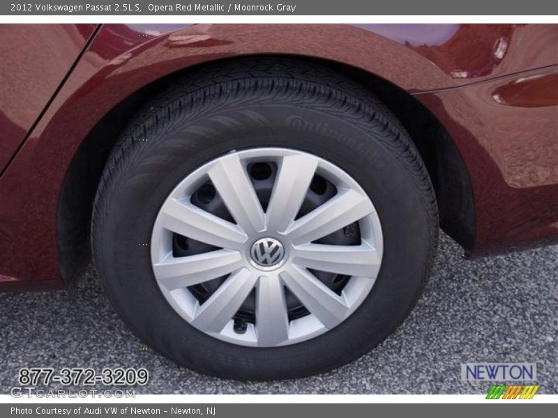 Opera Red Metallic / Moonrock Gray 2012 Volkswagen Passat 2.5L S