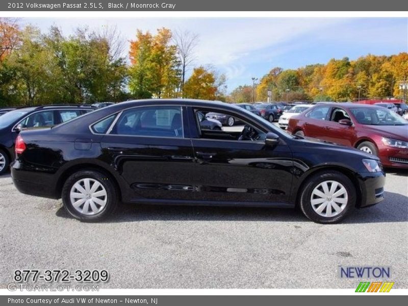 Black / Moonrock Gray 2012 Volkswagen Passat 2.5L S