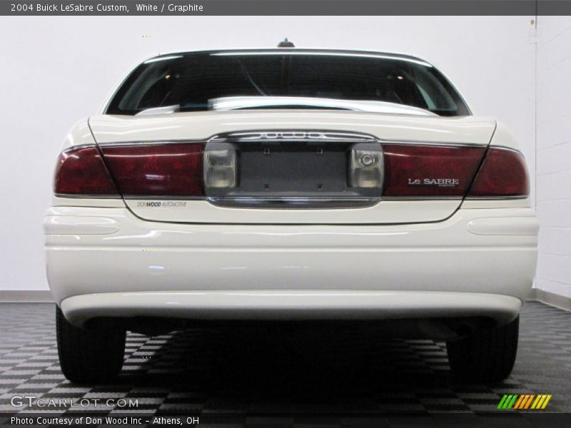 White / Graphite 2004 Buick LeSabre Custom
