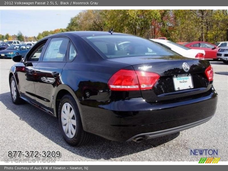 Black / Moonrock Gray 2012 Volkswagen Passat 2.5L S