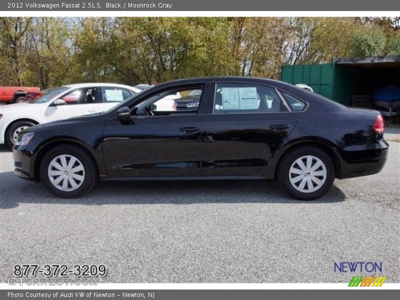 Black / Moonrock Gray 2012 Volkswagen Passat 2.5L S