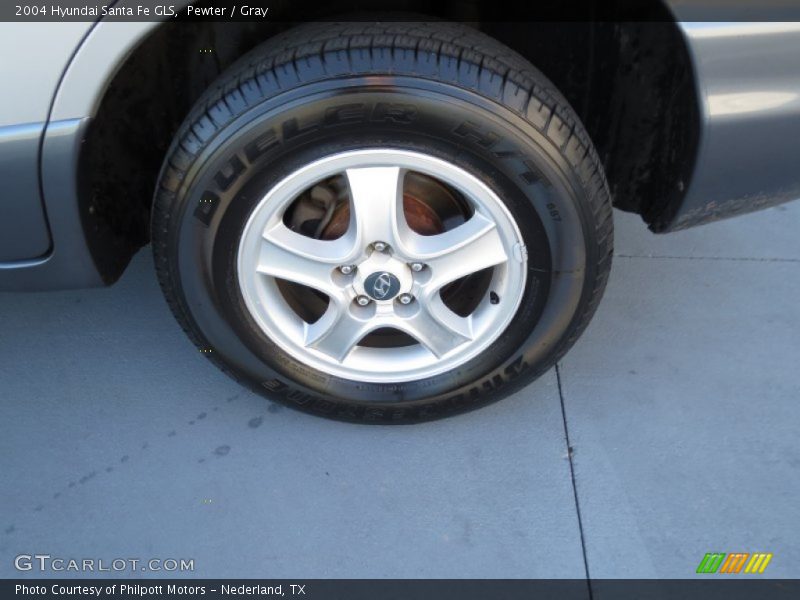 Pewter / Gray 2004 Hyundai Santa Fe GLS
