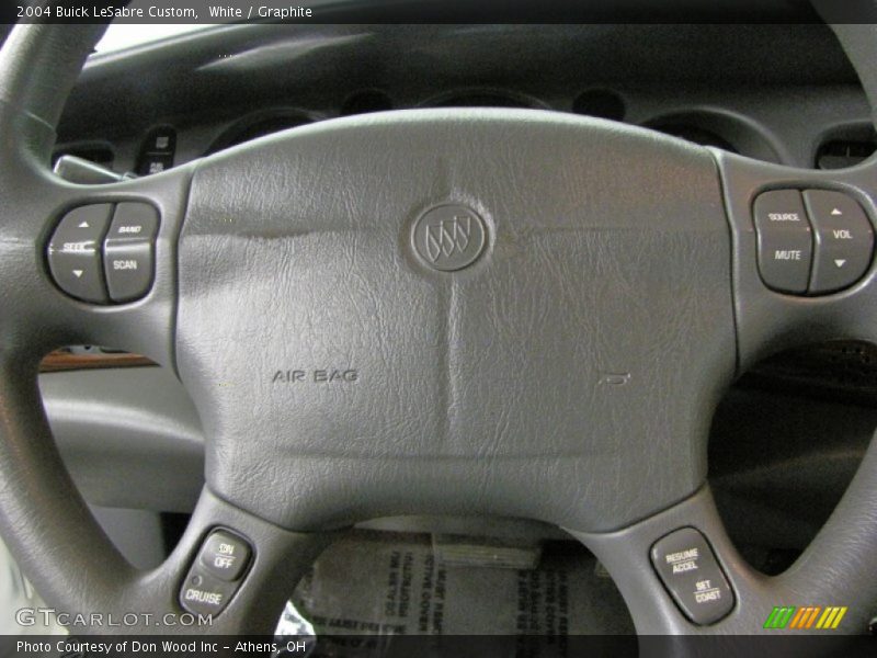 White / Graphite 2004 Buick LeSabre Custom