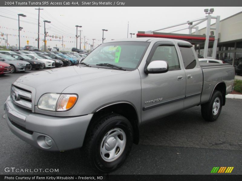 Silver Sky Metallic / Gray 2004 Toyota Tundra SR5 Access Cab 4x4