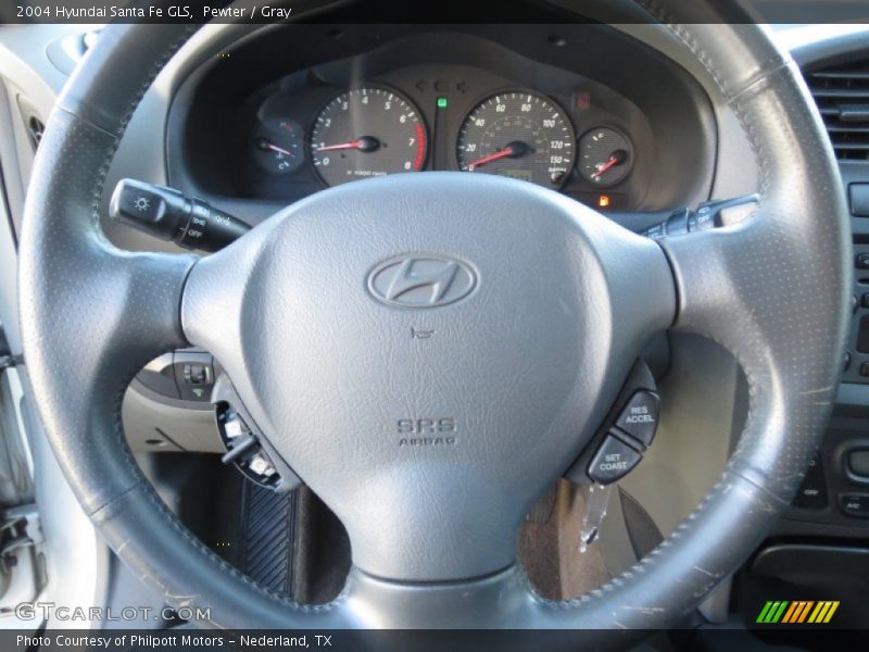 Pewter / Gray 2004 Hyundai Santa Fe GLS