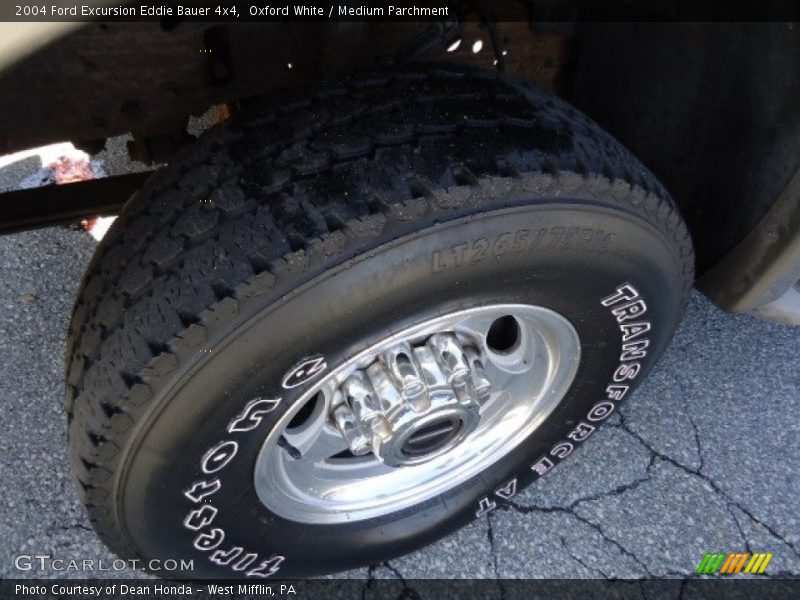Oxford White / Medium Parchment 2004 Ford Excursion Eddie Bauer 4x4