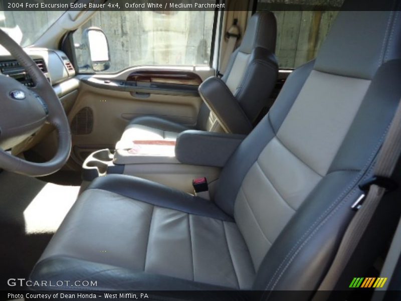Oxford White / Medium Parchment 2004 Ford Excursion Eddie Bauer 4x4