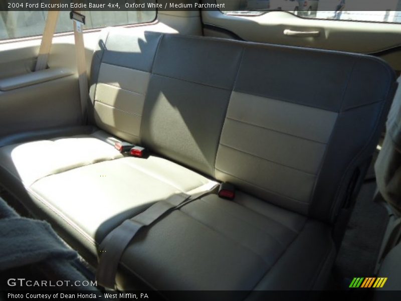 Oxford White / Medium Parchment 2004 Ford Excursion Eddie Bauer 4x4