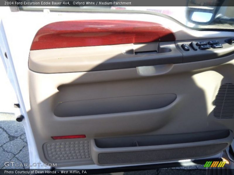 Oxford White / Medium Parchment 2004 Ford Excursion Eddie Bauer 4x4