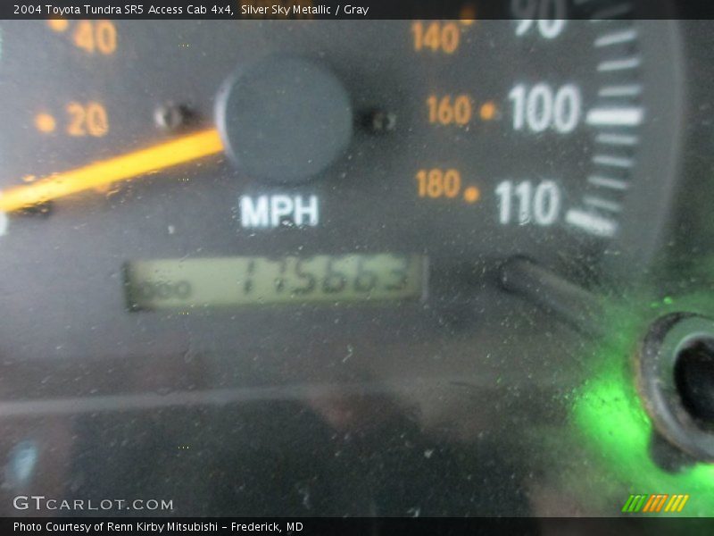 Silver Sky Metallic / Gray 2004 Toyota Tundra SR5 Access Cab 4x4