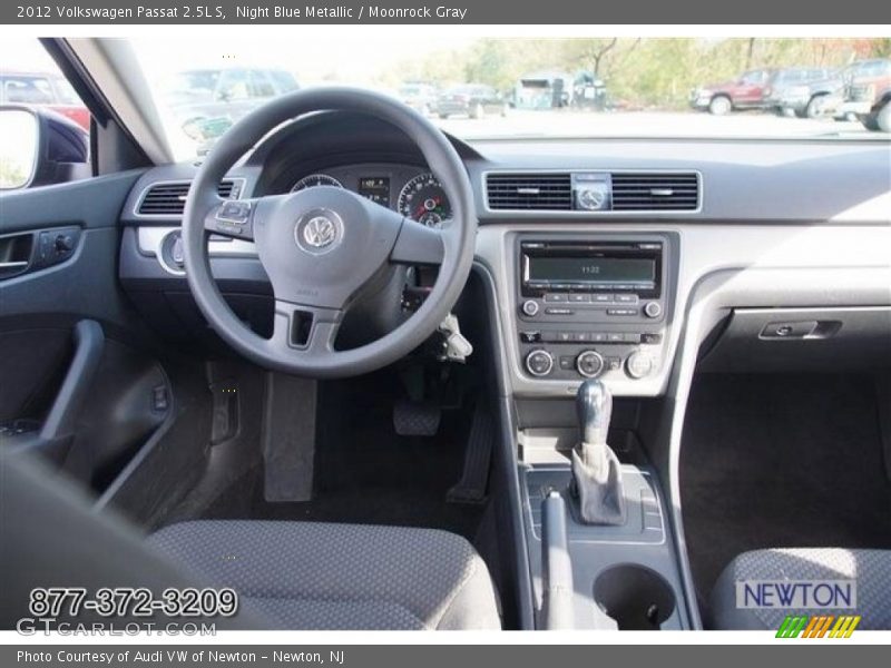 Night Blue Metallic / Moonrock Gray 2012 Volkswagen Passat 2.5L S