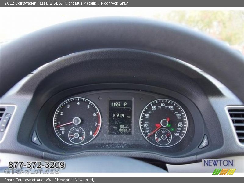Night Blue Metallic / Moonrock Gray 2012 Volkswagen Passat 2.5L S