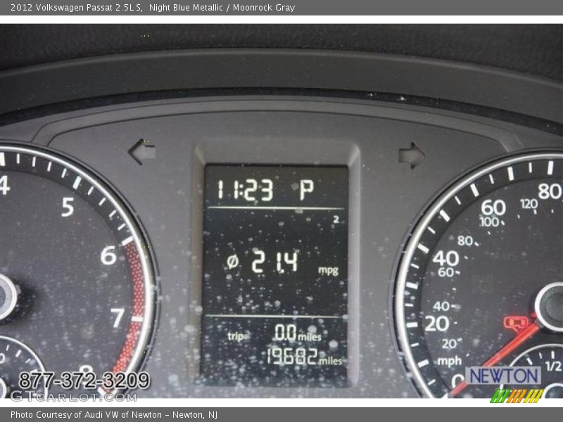 Night Blue Metallic / Moonrock Gray 2012 Volkswagen Passat 2.5L S