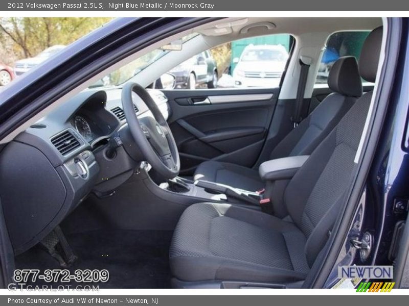 Night Blue Metallic / Moonrock Gray 2012 Volkswagen Passat 2.5L S