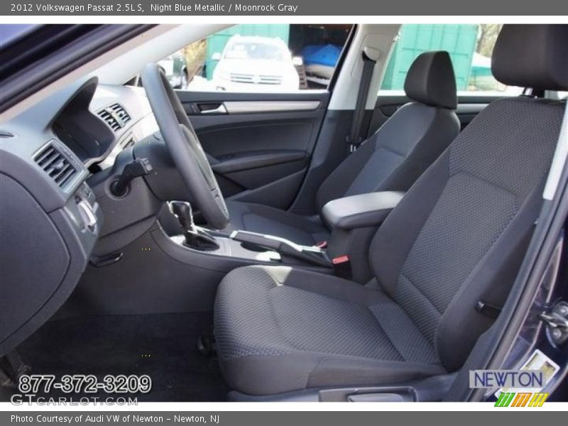 Night Blue Metallic / Moonrock Gray 2012 Volkswagen Passat 2.5L S