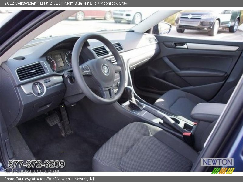 Night Blue Metallic / Moonrock Gray 2012 Volkswagen Passat 2.5L S