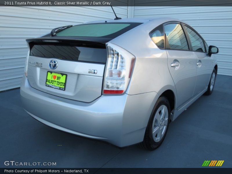 Classic Silver Metallic / Dark Gray 2011 Toyota Prius Hybrid II