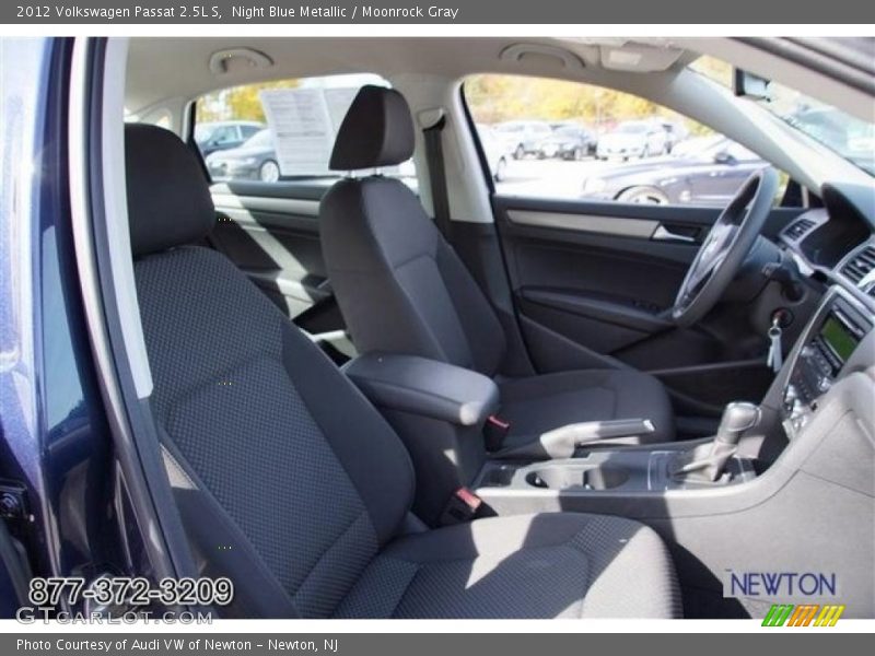 Night Blue Metallic / Moonrock Gray 2012 Volkswagen Passat 2.5L S