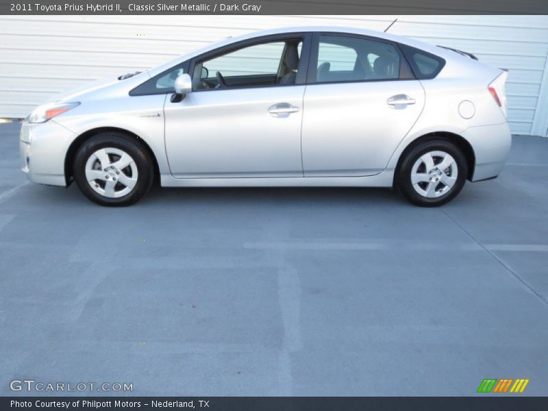 Classic Silver Metallic / Dark Gray 2011 Toyota Prius Hybrid II