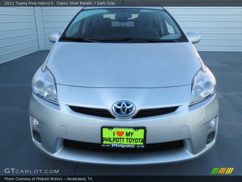 Classic Silver Metallic / Dark Gray 2011 Toyota Prius Hybrid II