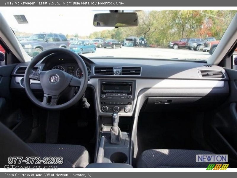 Night Blue Metallic / Moonrock Gray 2012 Volkswagen Passat 2.5L S