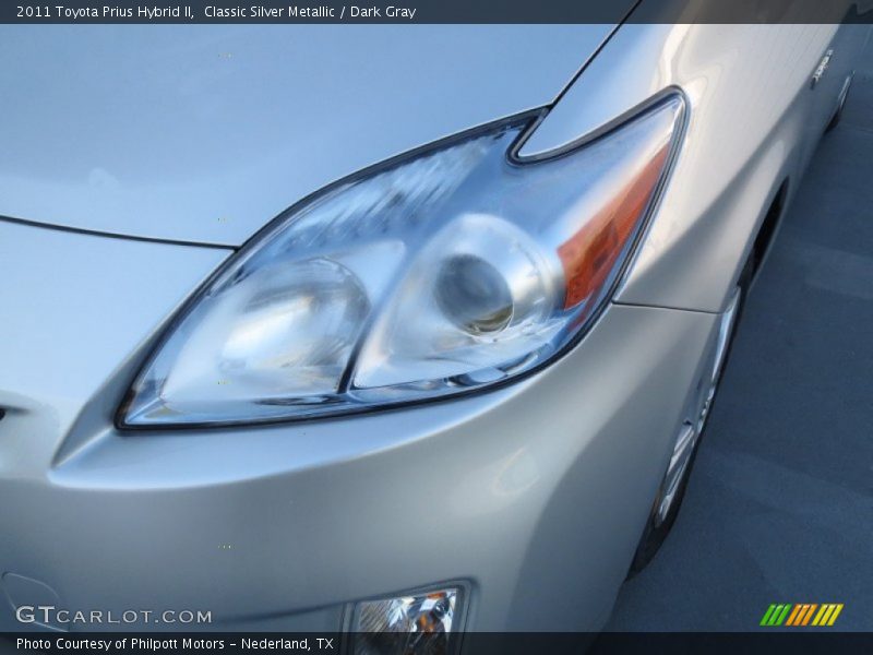 Classic Silver Metallic / Dark Gray 2011 Toyota Prius Hybrid II