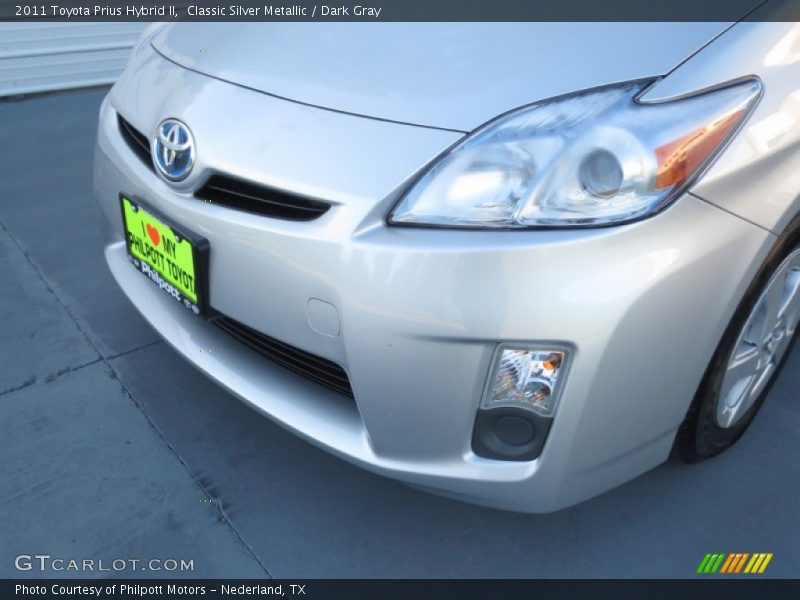 Classic Silver Metallic / Dark Gray 2011 Toyota Prius Hybrid II