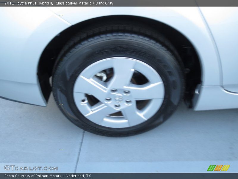 Classic Silver Metallic / Dark Gray 2011 Toyota Prius Hybrid II