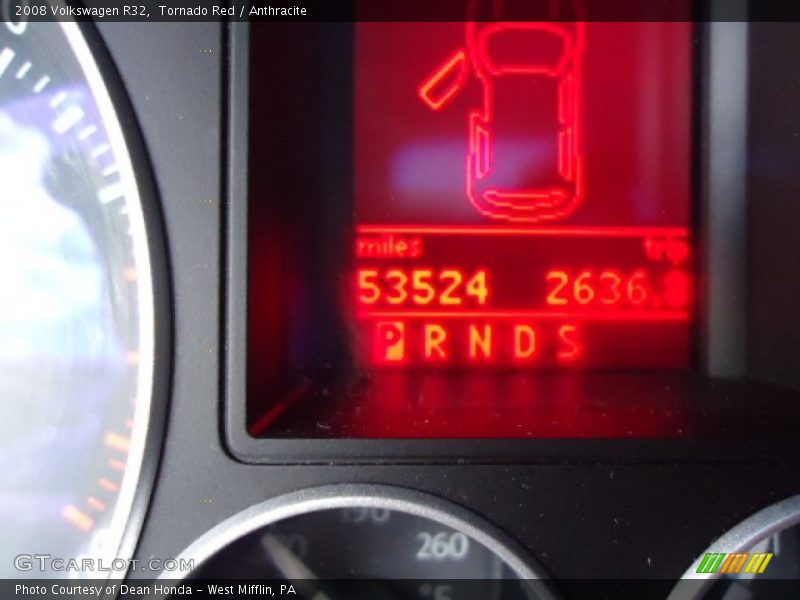Tornado Red / Anthracite 2008 Volkswagen R32