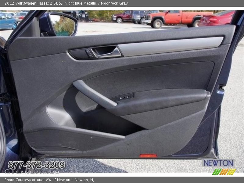 Night Blue Metallic / Moonrock Gray 2012 Volkswagen Passat 2.5L S