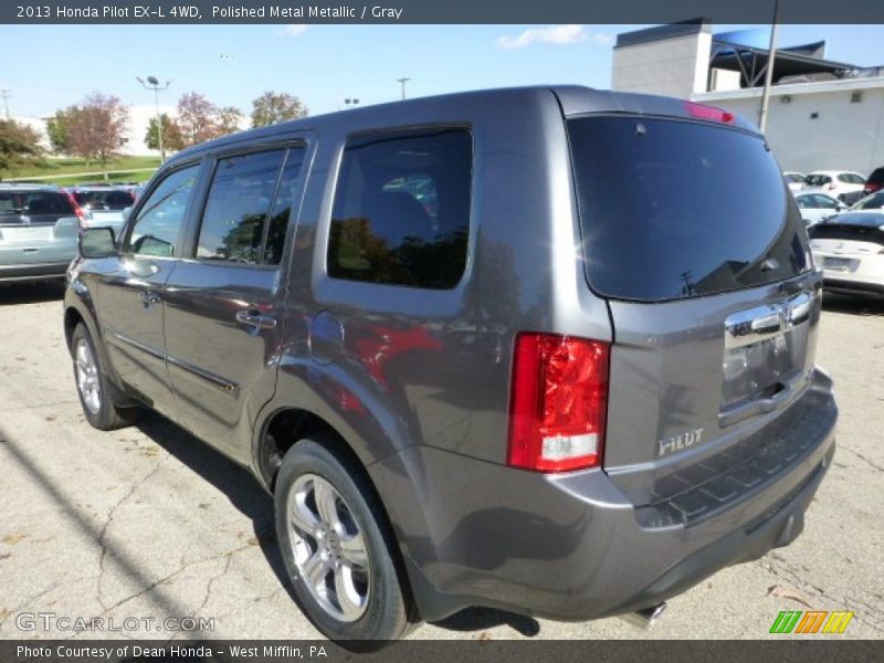 Polished Metal Metallic / Gray 2013 Honda Pilot EX-L 4WD