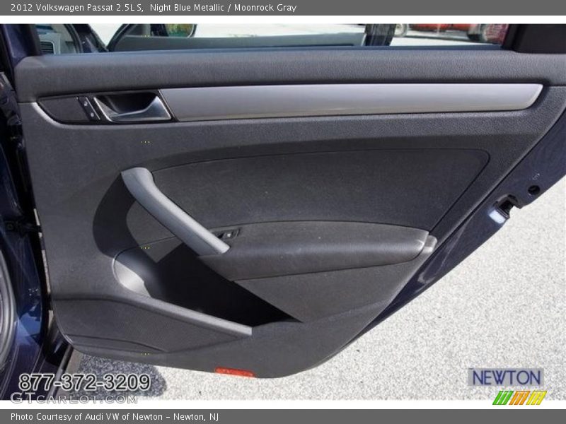 Night Blue Metallic / Moonrock Gray 2012 Volkswagen Passat 2.5L S
