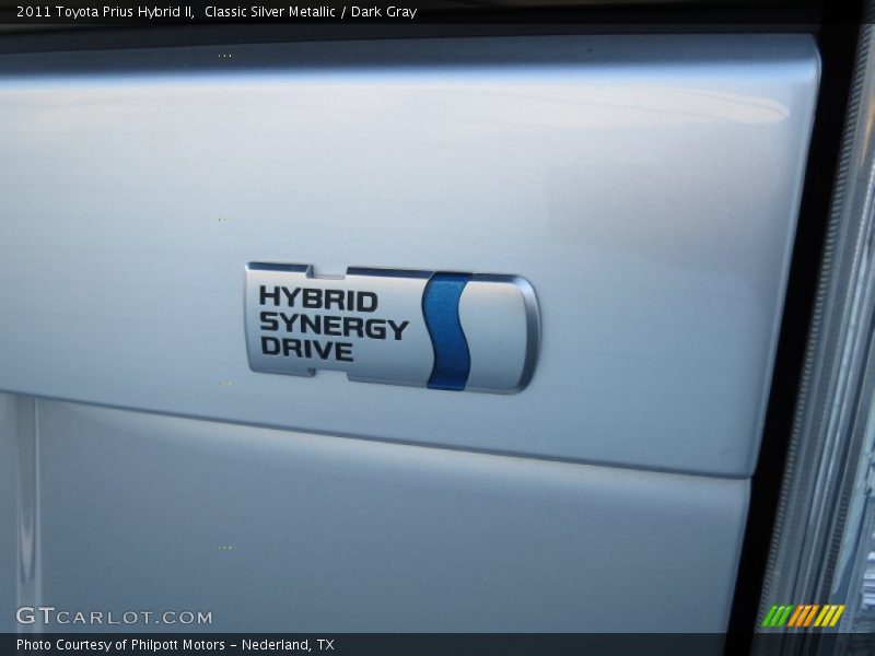 Classic Silver Metallic / Dark Gray 2011 Toyota Prius Hybrid II