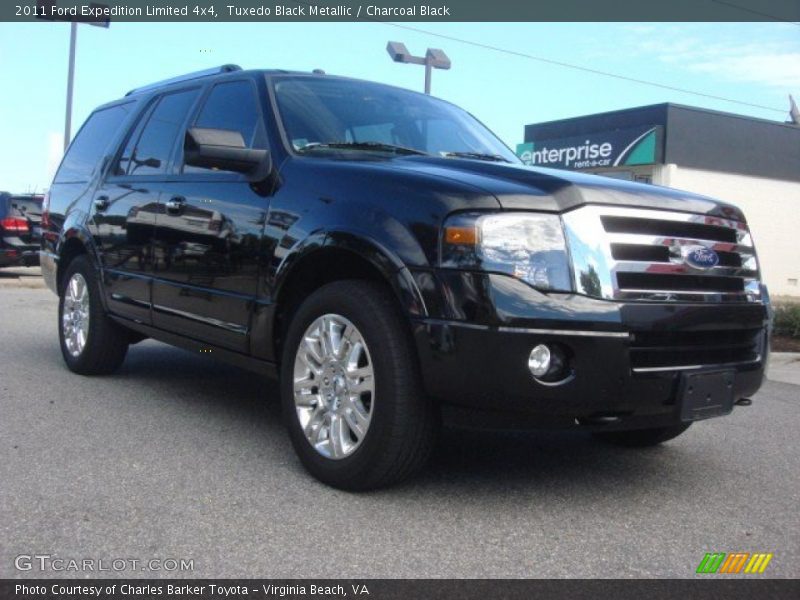 Tuxedo Black Metallic / Charcoal Black 2011 Ford Expedition Limited 4x4