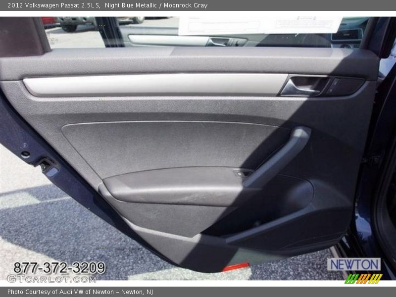 Night Blue Metallic / Moonrock Gray 2012 Volkswagen Passat 2.5L S